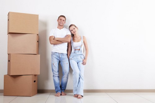 House removal team planning a move in Bethnal Green with local access considerations