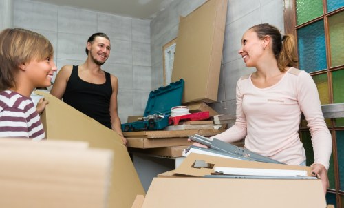 Moving team helping with a home relocation in Bethnalgreen