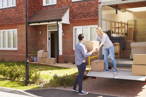 Removal team planning a local move in Bethnalgreen