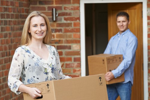 Sturdy cartons, tape, and wrapping materials for a local move