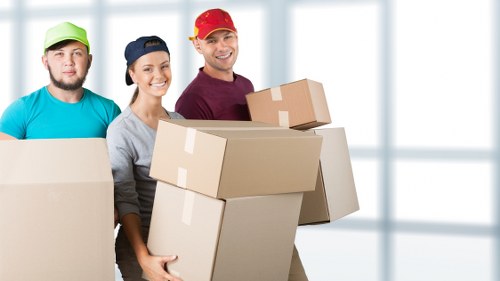 Moving boxes and furniture with a local removals service in Bethnalgreen