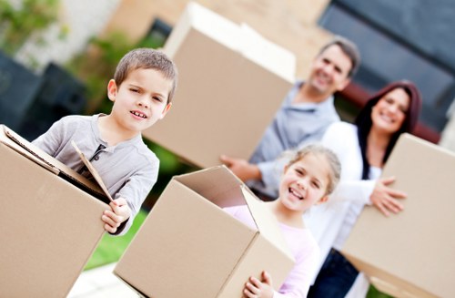 Customer concern being assessed in a moving service process