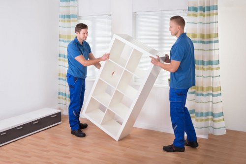Professional Bethnal Green moving team handling items carefully