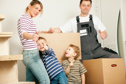Local piano moving service handling access challenges in East London